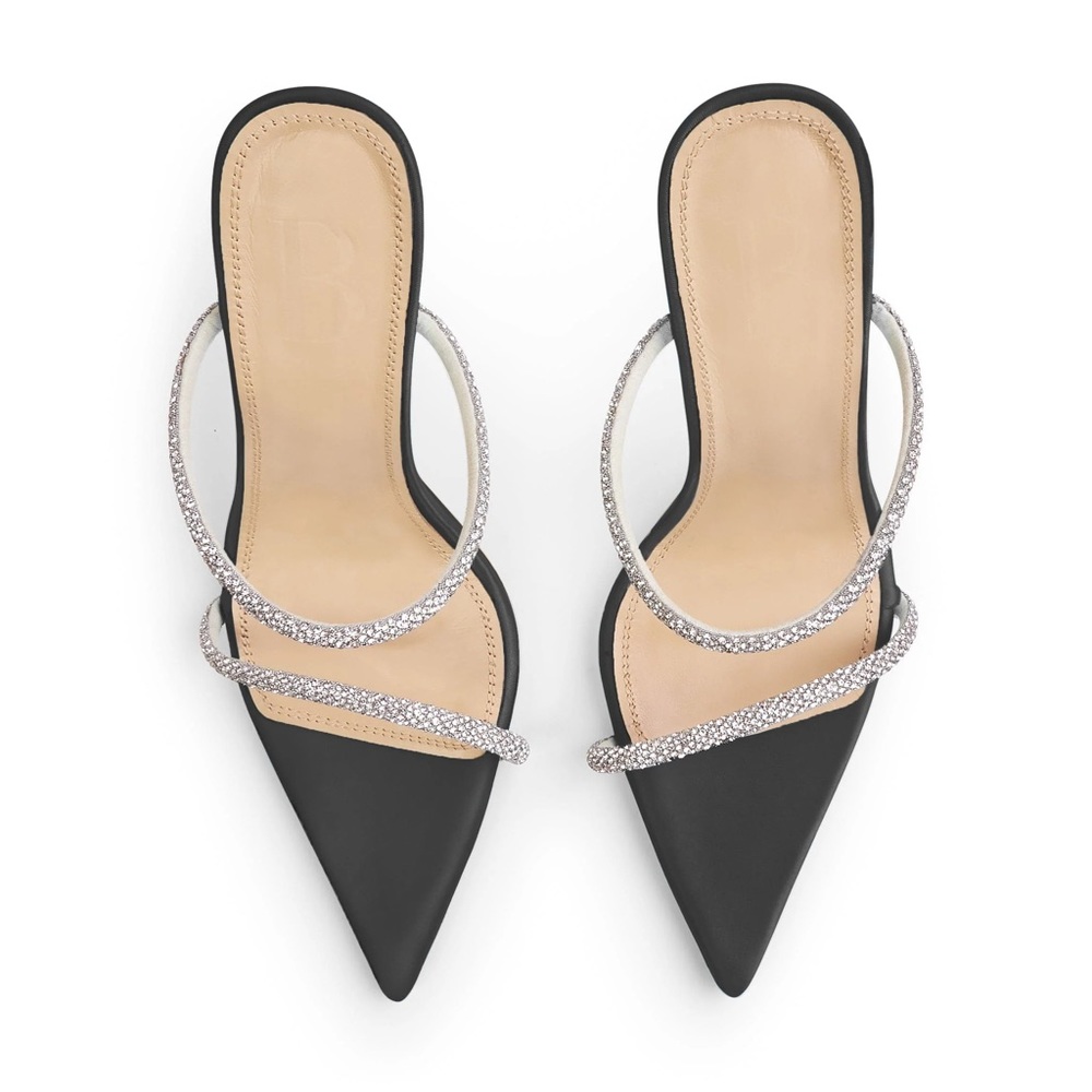 Black ByDose Jasmine mule heel EU 40